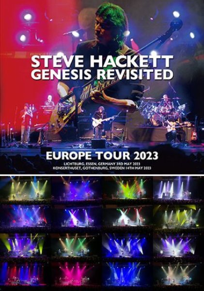 Photo1: STEVE HACKETT GENESIS REVISITED - EUROPE TOUR 2023 2CDR + DVDR [Amity 724] (1)