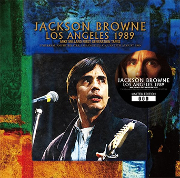 Photo1: JACKSON BROWNE - LOS ANGELES 1989: MIKE MILLARD FIRST GENERATION TAPES 2CD [ZION-246] (1)