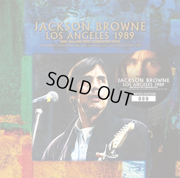 Photo1: JACKSON BROWNE - LOS ANGELES 1989: MIKE MILLARD FIRST GENERATION TAPES 2CD [ZION-246] ★★★STOCK ITEM / HOT SPRING SALE★★★ (1)
