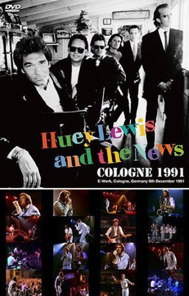 Photo1: HUEY LEWIS & THE NEWS - COLOGNE 1991 DVDR [Uxbridge 1888] (1)