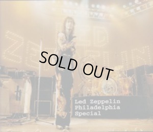 Photo1: LED ZEPPELIN - PHILADELPHIA SPECIAL 2CD VERY RARE ★★★STOCK ITEM / HOT WINTER SALE / OUT OF PRINT★★★ (1)