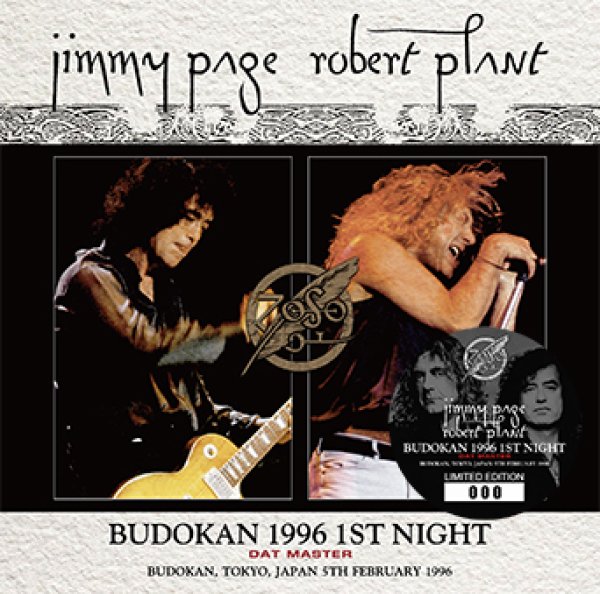 Photo1: JIMMY PAGE & ROBERT PLANT - BUDOKAN 1996 1ST NIGHT: DAT MASTER 2CD [Wardour-561] (1)