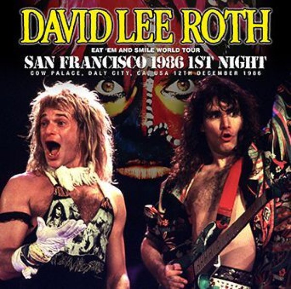 Photo1: DAVID LEE ROTH - SAN FRANCISCO 1986 1ST NIGHT 2CDR [Shades 1785] (1)