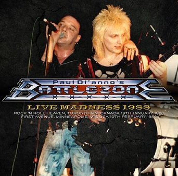 Photo1: PAUL Di'ANNO'S BATTLEZONE - LIVE MADNESS 1988 2CDR [Shades 1784] (1)