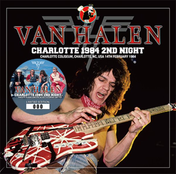 Photo1: VAN HALEN - CHARLOTTE 1984 2ND NIGHT 2CD [ZODIAC 597] (1)