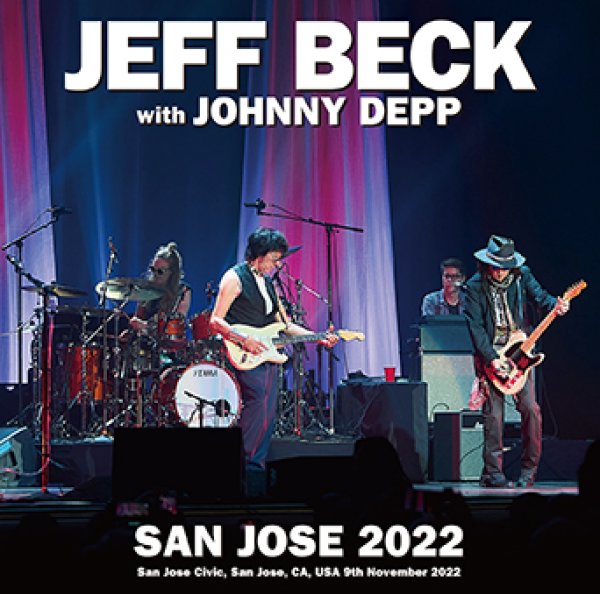 Photo1: JEFF BECK with Johnny Depp - SAN JOSE 2022 2CDR [Uxbridge 1942] (1)