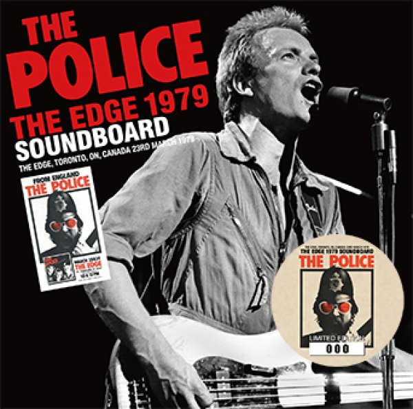 Photo1: THE POLICE - THE EDGE 1979 SOUNDBOARD CD [Wardour-556] (1)