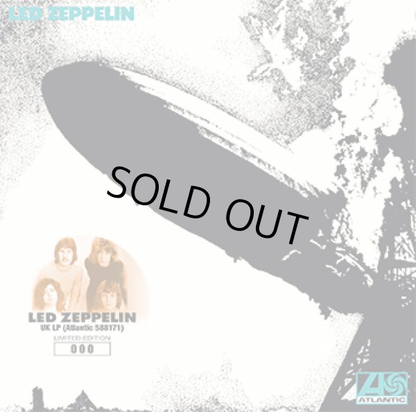 Photo1: LED ZEPPELIN - LED ZEPPELIN UK LP (ATLANTIC 588171 TURQUOISE LETTERING) CD (1)