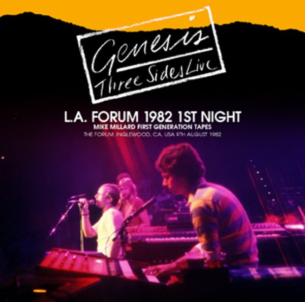 Photo1: GENESIS - L.A. FORUM 1982 1ST NIGHT: MIKE MILLARD 1ST GENERATION TAPES 2CDR [Amity 726] (1)