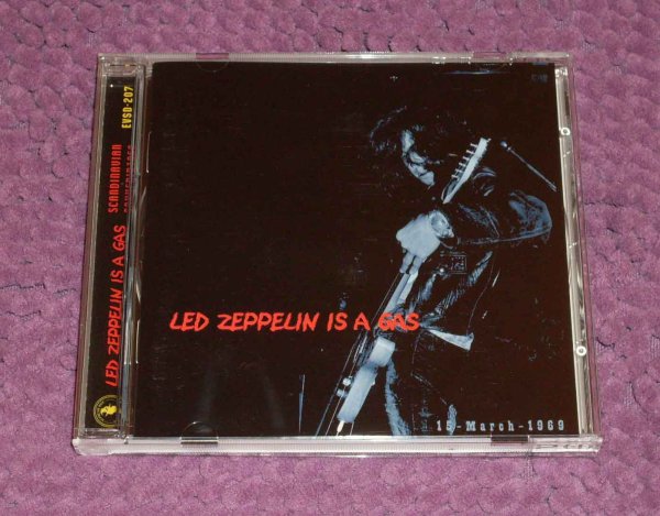 Photo1: LED ZEPPELIN - IS A GAS CD [EMPRESS VALLEY] ★★★STOCK ITEM / OUT OF PRINT ★★★ (1)