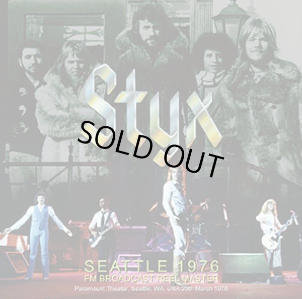 Photo1: STYX - SEATTLE 1976 FM BROADCAST REEL MASTER CDR [Uxbridge 1949] ★★★STOCK ITEM / SPECIAL PRICE★★★ (1)