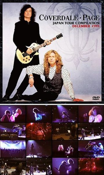 Photo2: COVERDALE PAGE - BUDOKAN 1993 2ND NIGHT 2CD plus Bonus DVDR "JAPAN TOUR COMPILATION DECEMBER 1993 [ZODIAC 599] (2)