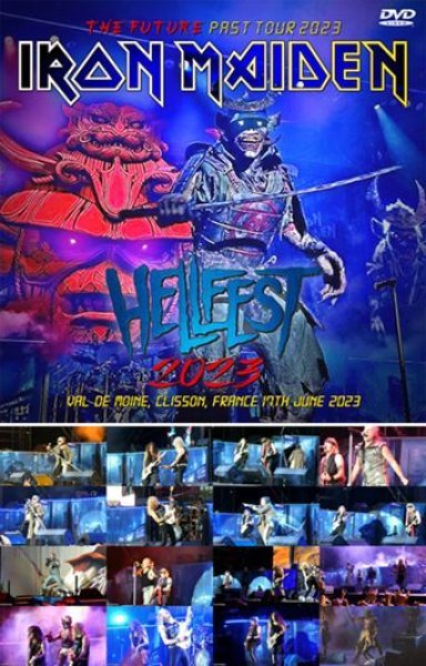 Photo1: IRON MAIDEN - HELLFEST 2023 DVDR [Shades 1798] (1)