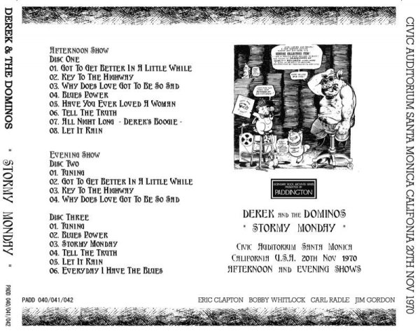 Photo2: DEREK AND THE DOMINOS - STORMY MONDAY 3CD [PADDINGTON] ★★★STOCK ITEM / OUT OF PRINT★★★ (2)