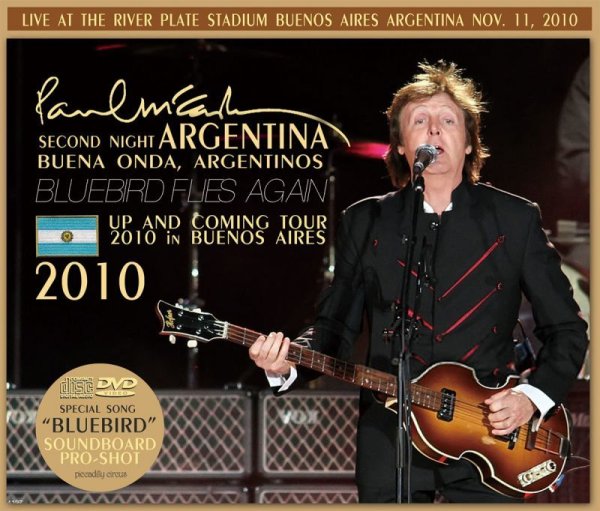 Photo1: PAUL McCARTNEY - SECOND NIGHT ARGENTINA 2010 2CD + DVD  [PICCADILLY CIRCUS] (1)