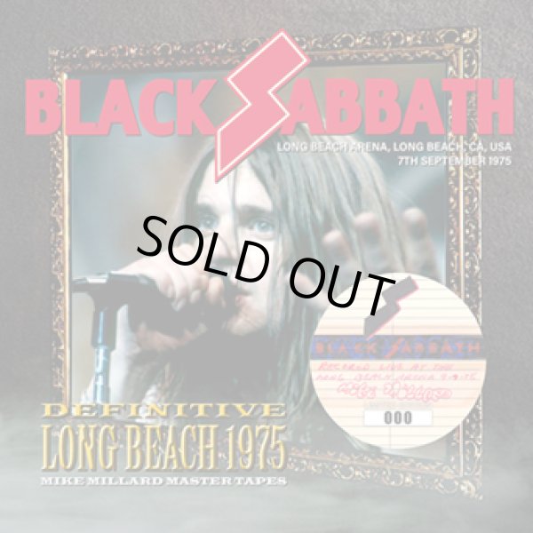 Photo1: BLACK SABBATH - DEFINITIVE LONG BEACH 1975: MIKE MILLARD MASTER TAPES 2CD [ZODIAC 600] ★★★STOCK ITEM / HOT WINTER SALE★★★ (1)