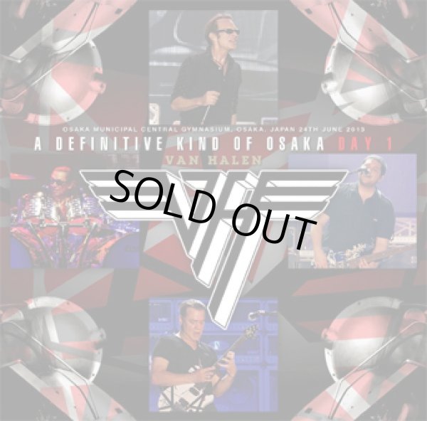 Photo1:  VAN HALEN - A DEFINITIVE KIND OF OSAKA : DAY 1  2CD [ZODIAC 028] ★★★STOCK ITEM / SPECIAL PRICE★★★ (1)