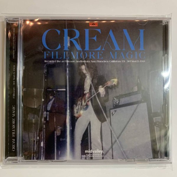 Photo1: CREAM - FILLMORE MAGIC CD [MID VALLEY / EMPRESS VALLEY] (1)