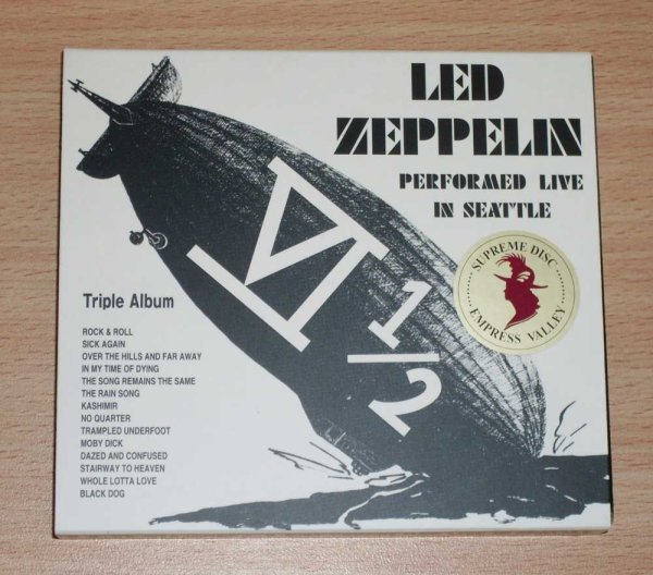 Photo1: LED ZEPPELIN - VI 1/2 - PERFORMED LIVE IN SEATTLE + HAVEN'T WE MET SOMEWHERE BEFORE? 3CD+3CD 1st EDITION VERY RARE [EMPRESS VALLEY] ★★★STOCK ITEM / OUT OF PRINT★★★ (1)