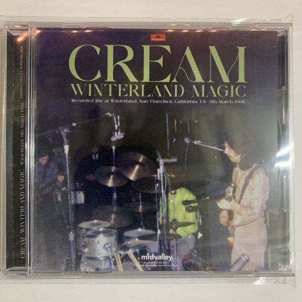 Photo1: CREAM - WINTERLAND MAGIC CD [MID VALLEY / EMPRESS VALLEY] (1)