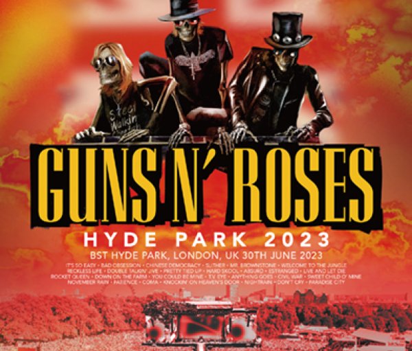 Photo1: GUNS N' ROSES - HYDE PARK 2023 3CDR [Shades 1805] (1)