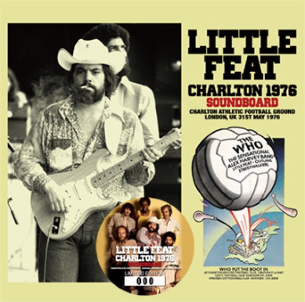 Photo1: LITTLE FEAT - CHARLTON 1976 SOUNDBOARD CD [ZION-249] (1)
