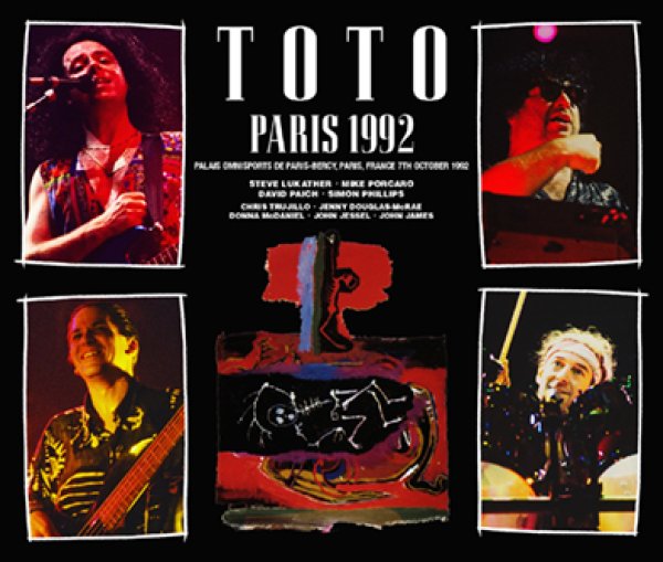 Photo1: TOTO - PARIS 1992 3CDR [Uxbridge 1964] (1)