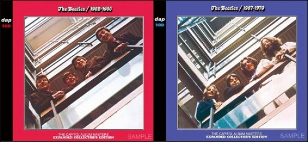 Photo1: THE BEATLES - 1962-1966 & 1967-1970 THE CAPITAL ALBUM MASTERS 4CD [DAP] (1)