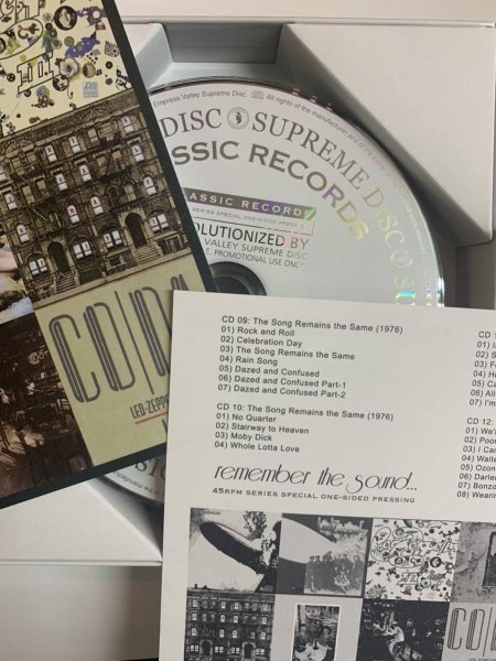 Photo3: LED ZEPPELIN - CLASSIC RECORDS 45 RPM 12CD BOX [EMPRESS VALLEY]  (3)