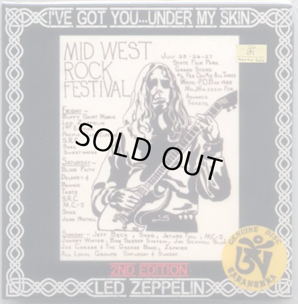 Photo1: LED ZEPPELIN - I'VE GOT YOU ... UNDER MY SKIN CD 2nd Ed. PROMO [TARANTURA] ★★★STOCK ITEM / RARE OUT OF PRINT★★★ (1)