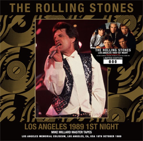 Photo1: THE ROLLING STONES - LOS ANGELES 1989 1ST NIGHT: MIKE MILLARD MASTER TAPES 2CD (1)