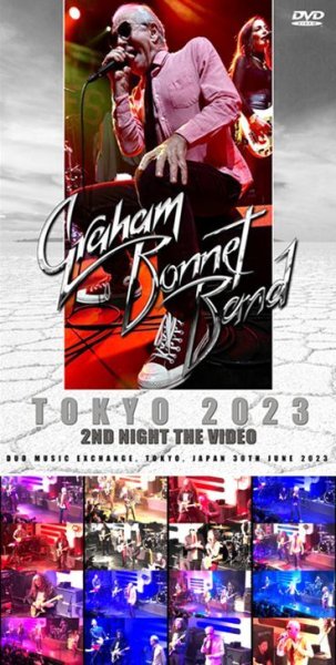 Photo1: GRAHAM BONNET BAND - TOKYO 2023 2ND NIGHT THE VIDEO DVDR [Shades 1814] (1)