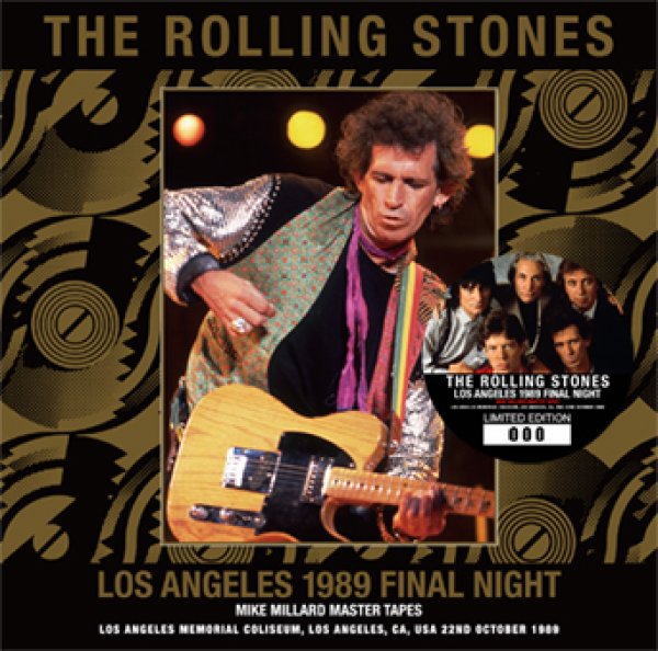 Photo1: THE ROLLING STONES - LOS ANGELES 1989 FINAL NIGHT: MIKE MILLARD MASTER TAPES 2CD (1)