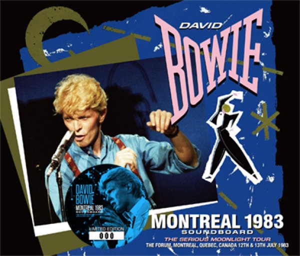 Photo1: DAVID BOWIE - MONTREAL 1983 SOUNDBOARD 4CD [Wardour-557] (1)