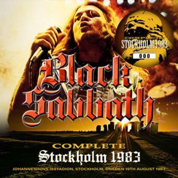 Photo1: BLACK SABBATH - COMPLETE STOCKHOLM 1983 2CD [ZODIAC 602] (1)