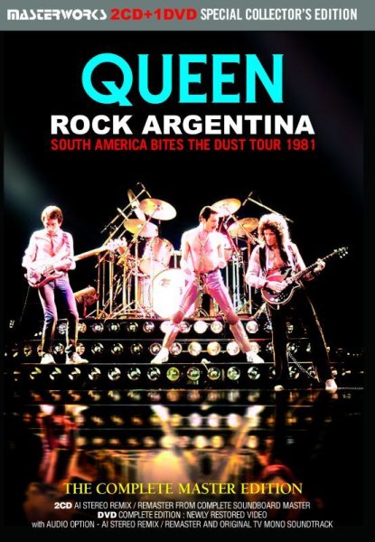 Photo1: QUEEN - ROCK ARGENTINA 2CD +DVD [ MASTERWORKS] (1)