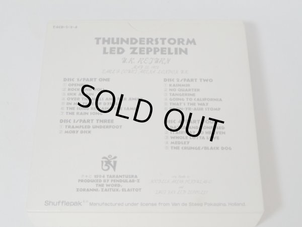 Photo4: LED ZEPPELIN - THUNDERSTORM 4CD  [TARANTURA] ★★★STOCK ITEM / OUT OF PRINT / VERY RARE★★★ (4)