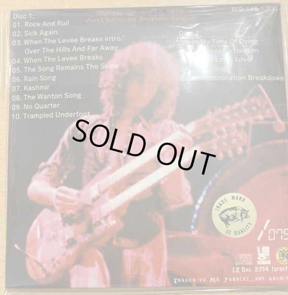 Photo2: LED ZEPPELIN - OUTFIT OF THE DAY PROMO EDITION COVER A 2CD [TARANTURA 2000] ★★★STOCK ITEM / OUT OF PRINT / VERY RARE★★★ (2)