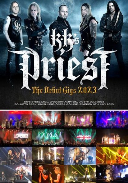 Photo1: KK’S PRIEST - THE DEBUT GIGS 2023 2CDR+DVDR [Shades 1818] (1)