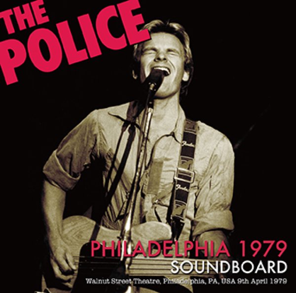 Photo1: THE POLICE - PHILADELPHIA 1979 SOUNDBOARD CDR [Uxbridge 1979] (1)