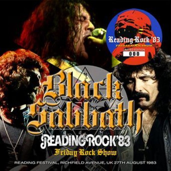 Photo1: BLACK SABBATH - READING ROCK '83: FRIDAY ROCK SHOW CD [ZODIAC 605] (1)