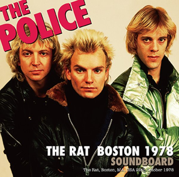 Photo1: THE POLICE - THE RAT: BOSTON 1978 SOUNDBOARD CDR [Uxbridge 1978] (1)