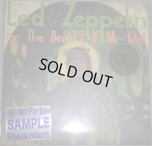 Photo1: LED ZEPPELIN - FOR THE BENEFIT IF MR KITE!  2CD PROMO / SAMPLE EDITION VERY RARE  [TARANTURA] ★★★STOCK ITEM / OUT OF PRINT / VERY RARE★★★ (1)