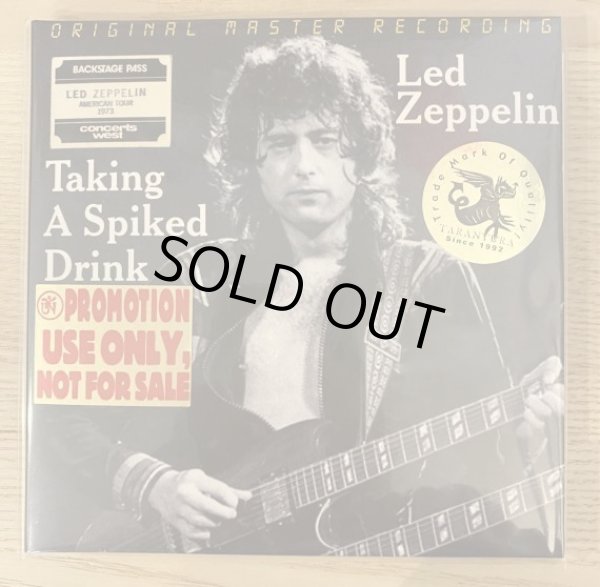 Photo1: LED ZEPPELIN - TAKING A SPIKED DRINK 2CD PROMO SAMPLE JACKET A JIMMY PAGE [TARANTURA] ★★★STOCK ITEM / OUT OF PRINT / VERY RARE★★★ (1)