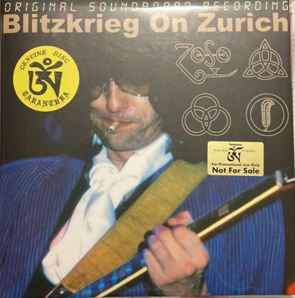 Photo1: LED ZEPPELIN - BLITZKRIEG ON ZURICH 3CD PROMOTIONAL EDITION JACKET A JIMMY  [TARANTURA] ★★★STOCK ITEM / OUT OF PRINT / VERY RARE★★★ (1)