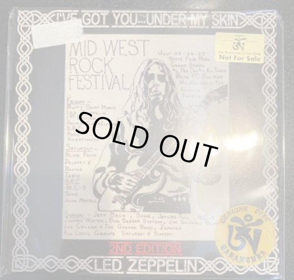 Photo2: LED ZEPPELIN - I'VE GOT YOU ... UNDER MY SKIN CD 2nd Ed. PROMO [TARANTURA] ★★★STOCK ITEM / RARE OUT OF PRINT★★★ (2)
