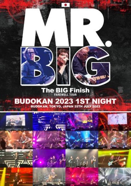 Photo1: MR. BIG - BUDOKAN 2023 1ST NIGHT 2CDR + DVDR [Shades 1820] (1)
