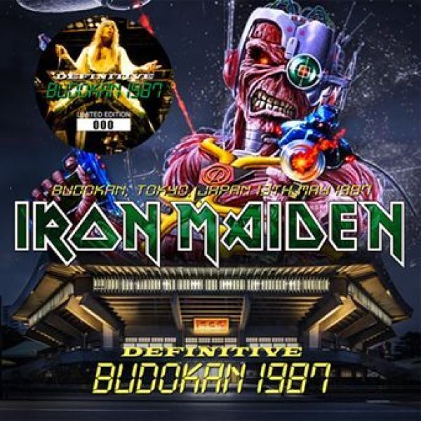 Photo1: IRON MAIDEN - DEFINITIVE BUDOKAN 1987 2CD [ZODIAC 606] (1)