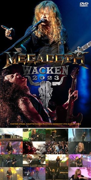 Photo1: MEGADETH - WACKEN 2023 DVDR [Shades 1822] (1)