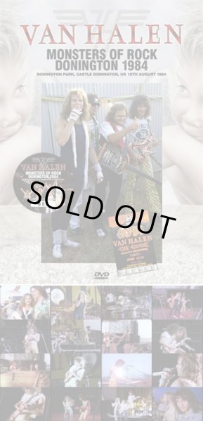 Photo1: VAN HALEN - MONSTERS OF ROCK DONINGTON 1984 DVD [ZODIAC 608] ★★★STOCK ITEM / SPECIAL PRICE★★★ (1)
